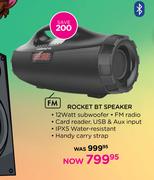 Volkano Rocket BT Speaker