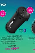 Volkano Bazooka Speaker