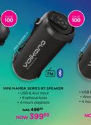 Volkano Mini Mamba Series BT Speaker