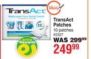 TransAct Patches 10 Patches