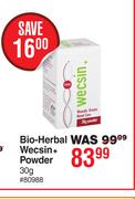 Bio Herbal Wecsin + Powder-30g