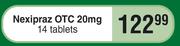 Nexipraz OTC 20mg 14 Tablets