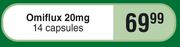 Omiflux 20mg 14 Capsules