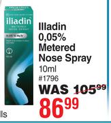Illadin 0.05% Metered Nose Spray-10ml