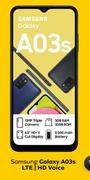 Samsung Galaxy A03s LTE/HD Voice-On MyMTN Mega Flex R65