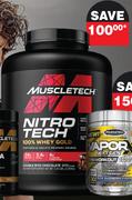 Muscletech Nitro Tech 100% Whey Gold Assorted-2.5Kg