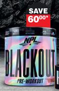 NPL Blackout Pre Workout Assorted-400g