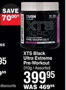 USN XTS Black Ultra Extreme Pre Workout Assorted-310g