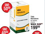 Tibb Renotone 60 Tablets