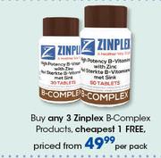 Zinplex B-Complex Products-Per Pack