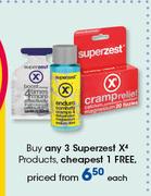 Superzest X4 Products-Each