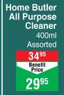 Home Butler All Purpose Cleaner Assorted-400ml