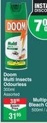 Doom Multi Insects Odourless Assorted-300ml