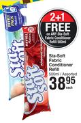 Sta Soft Fabric Conditioner Refill Assorted-500ml Each