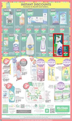 Dis-Chem : Best Buys Just For You (21 April - 15 May 2022), page 25