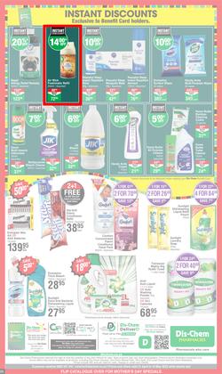 Dis-Chem : Best Buys Just For You (21 April - 15 May 2022), page 25