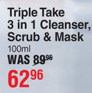 Young Solution Triple Take 3 In 1 Cleanser, Scrub & Mask-100ml