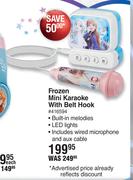 Frozen Mini Karaoke With Belt Hook