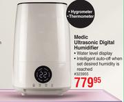 Medic Ultrasonic Digital Humidifier With Humidity Monitor