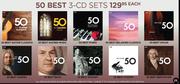 50 Best 3 CD Sets-Each