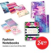 Fashion Notebooks-Each
