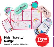Kids Novelty Range-Each