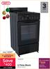 Defy 4 Plate Black Stove DSS554 10290187