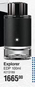 Mont Blanc Explorer EDP-100ml