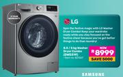 LG 8.5/5Kg Washer Dryer Combo DWD319