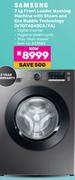 Samsung 7Kg Front Loader Washing Machine With Steam And Eco Bubble Technology W70T4040CX/FA