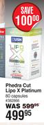 USN Phedra Cut Lipo X Platinum-80 Capsules