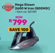 Genesis Mega Steam 2600W Iron 80GMSI (821181)