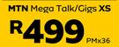 Honor 50 5G Enabled-On MTN Mega Talk/Gigs XS