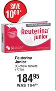Reuterina Junior 30 Chew Tablets