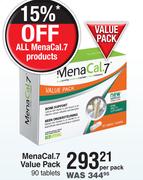 Mena Cal.7 Value Pack 90 Tablets-Per Pack
