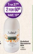 Buttanutt Macadamia Milk-For 2 x 1Ltr 