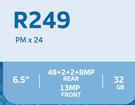 Samsung Galaxy A21s-On Freeme 800MB