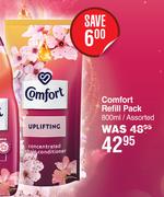 Comfort Refill Pack Assorted-800ml