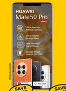 Huawei Mate 50 Pro 512GB Vegan Leather LTE-MTN Mega Talk/Gigs S