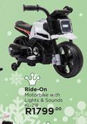 Ride On Motorbike With Lights & Sounds KL-218