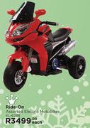 Ride On Assorted Electric Motorbikes KL-6288-Each