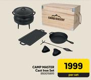 Campmaster Cast Iron Set-Per Set