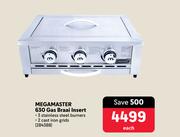 Megamaster 630 Gas Braai Insert
