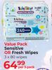 Baby Things Value Pack Sensitive Or Fresh Wipes 3 x 80 Wipes-Per 3 Pack