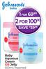 Johnson's Baby Aqueous Cream Or Jelly Assorted-For 2 x 500ml