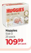 Huggies Nappies Size 0 25 Pack-Per Pack