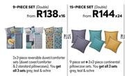 Jaylin 15 Piece Set Duvet Sets (Double) 826910