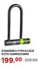 Standers U Type K/Lock S/STE 145mm X 210mm