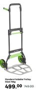 Standers Foldable Trolley Steel
