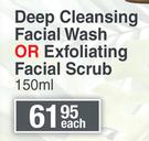 African Extracts Rooibos Deep Cleansing Facial Wash Or Exfoliating Facial Scrub-150ml Each